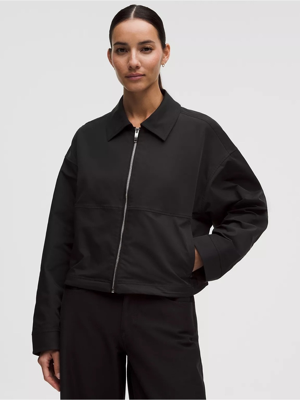 Lululemon Twill Collared Jacket - Black